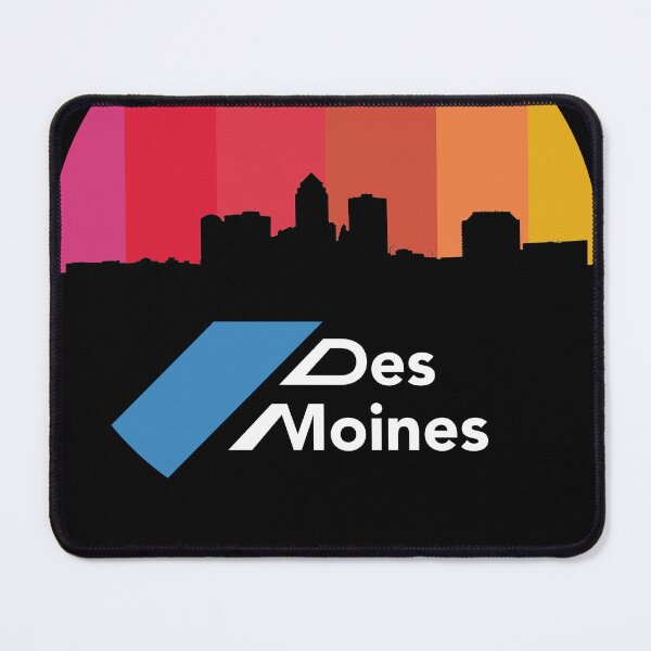 Item preview, Des Moines Iowa Skyline - DSM, IA Capitol of Iowa City Skyline designed and sold by avataraustin.