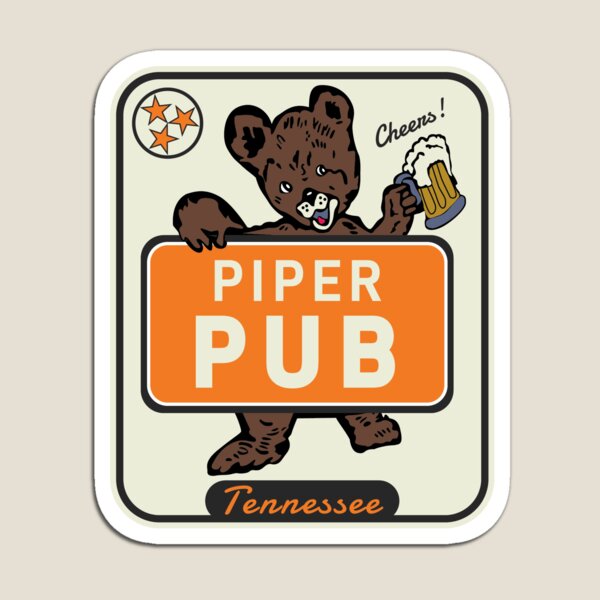 Aperçu de l'œuvre Pub Piper : Tennessee créée et vendue par AppalachAviate.