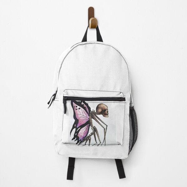 Item preview, Creepy butterfly, scary monster, edgy design, teen horror, skeleton designed and sold by Hekkoto.