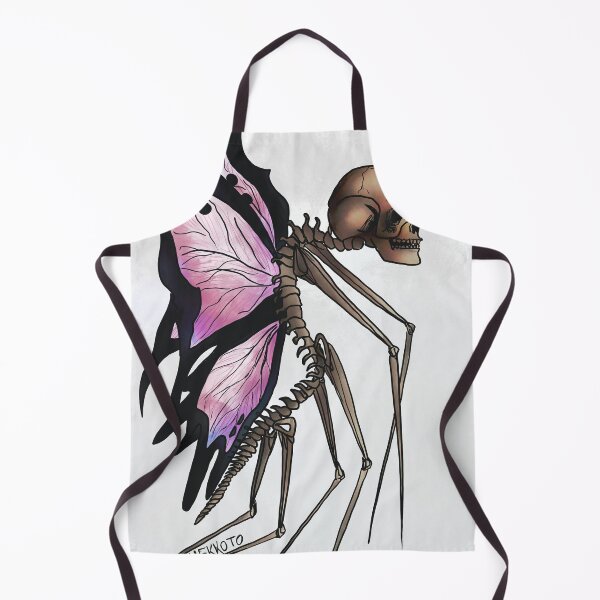 Item preview, Creepy butterfly, scary monster, edgy design, teen horror, skeleton designed and sold by Hekkoto.