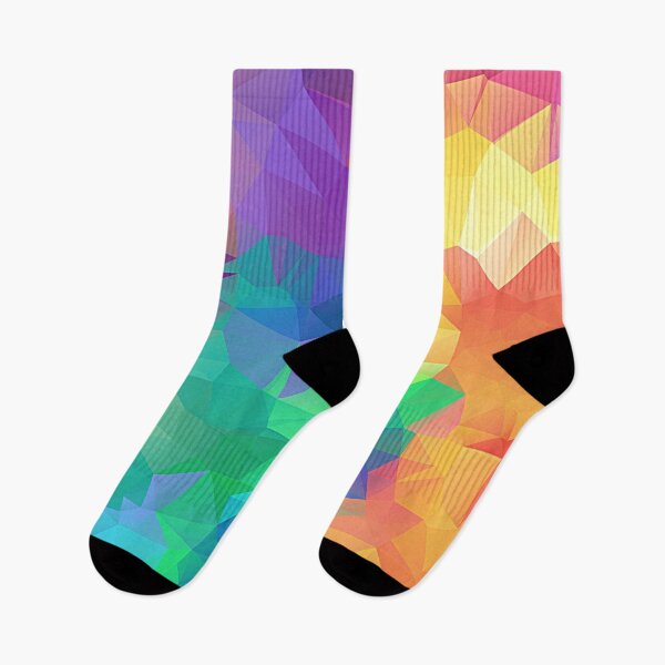 Item preview, Abstract multicolor triangles, high contrast, modern designed and sold by cutecrazytshirt.
