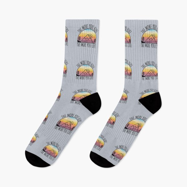 Item preview, The More You Hike The More You Like designed and sold by SunfullyYours.