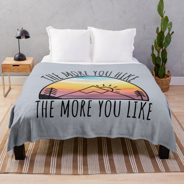 Item preview, The More You Hike The More You Like designed and sold by SunfullyYours.