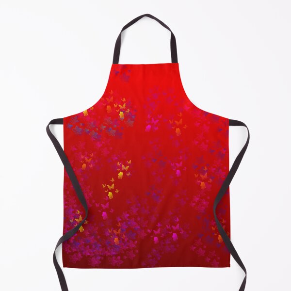 Item preview, Spring red butterflies and blossoms designed and sold by MystixJack.