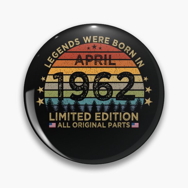 Item preview, Legends Were Born In April 1962 Limited Edition Patriotic designed and sold by cssdru.