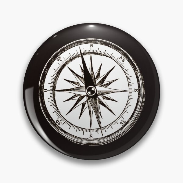Item preview, Compass from One Hundred Tables Of Quaint Geography designed and sold by papajimmy.