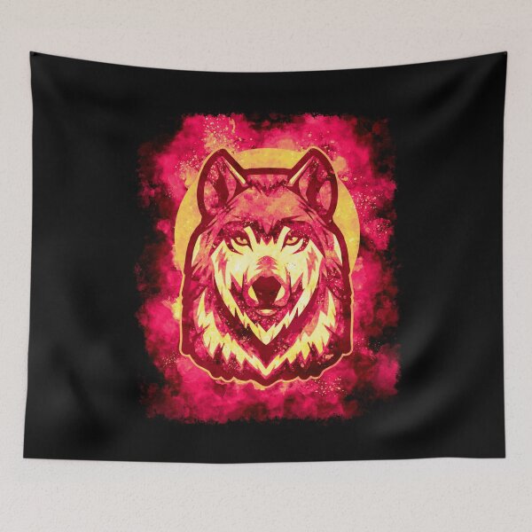 Item preview, Wolf Head Watercolor  designed and sold by KemeDesign.