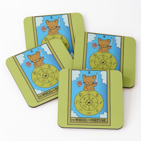 Item preview, TAROT CARDS | THE WHEEL OF FORTUNE. | CAT designed and sold by FalconLifeStore.