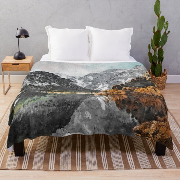 Item preview, Almsee, Österreich landscape painting #watercolor designed and sold by JBJart.