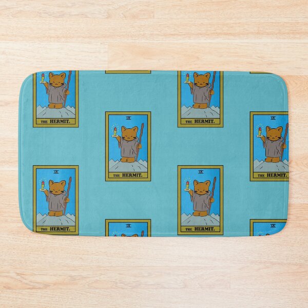 Item preview, TAROT CARDS | THE HERMIT. | CAT designed and sold by FalconLifeStore.