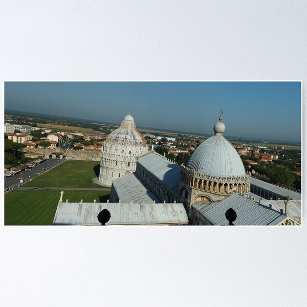 Artikelvorschau, View from The Leaning Tower of Pisa entworfen und verkauft von Gino Iori.