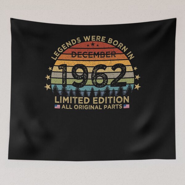 Item preview, Legends Were Born In December 1962 Limited Edition Patriotic designed and sold by cssdru.