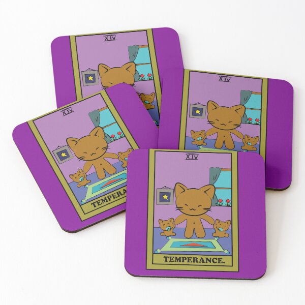 Artikelvorschau, TAROTKARTEN | MÄSSIGKEIT. | KATZE entworfen und verkauft von FalconLifeStore.