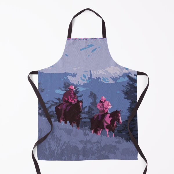 Item preview, Brokeback Mountain Art Print / Indie Retro Modern Art / Sticker / Poster / Phone Case / Card / 9x11 / 12x18 / 18x24 / 24x36 designed and sold by LemoneyedPrints.
