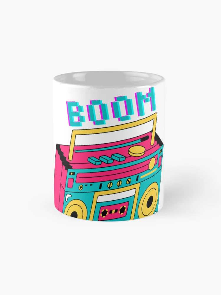 Thumbnail 4 of 6, Coffee Mug, Boom Box designed and sold by MrBadCollection.
