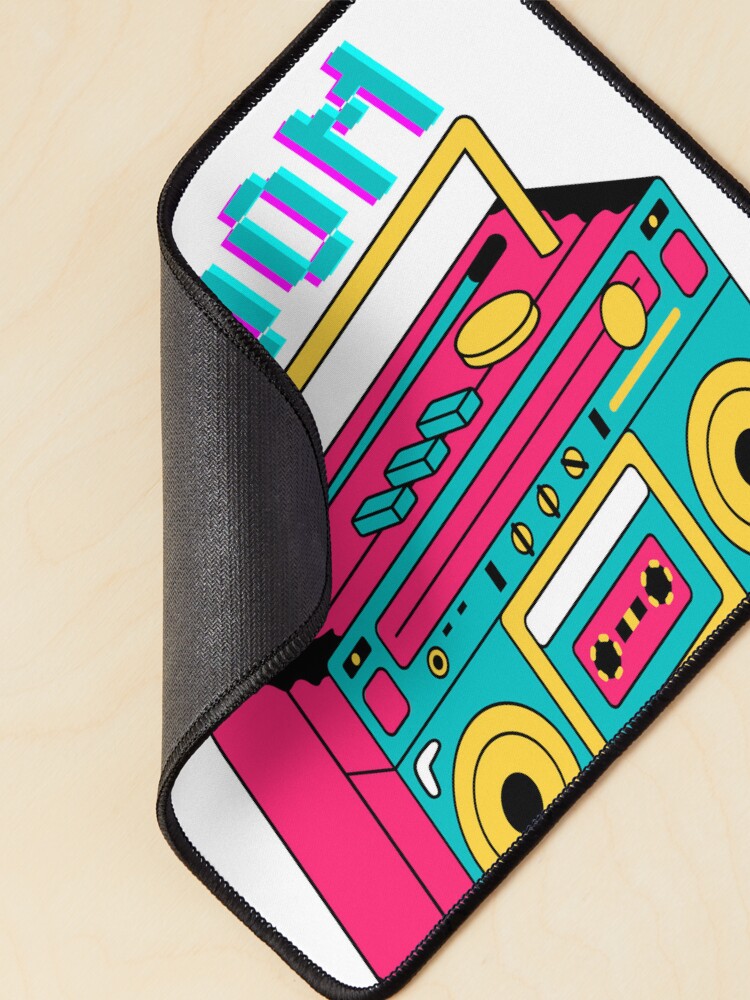 Thumbnail 2 of 5, Mouse Pad, Boom Box  designed and sold by MrBadCollection.