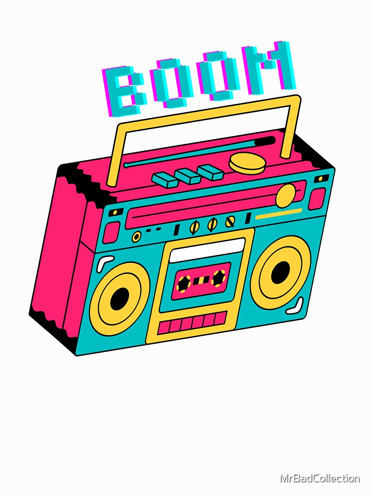 Thumbnail 6 of 6, Pullover Sweatshirt, Boom Box designed and sold by MrBadCollection.