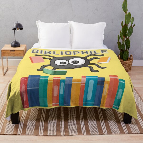 Item preview, Bibliophile, Cute Reading Spider designed and sold by Constant Readers.