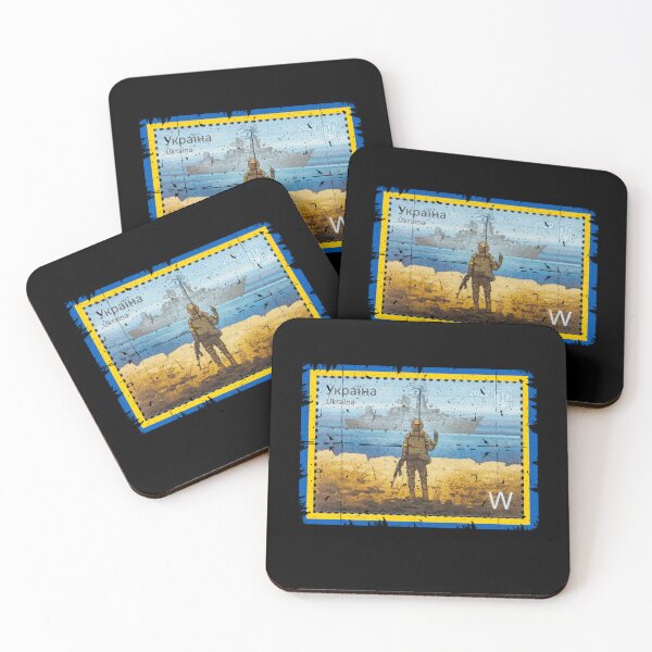 Item preview, Vintage Ukraine Postage Stamp Flag Pride Army Patriot Roots designed and sold by GraphifyArt.