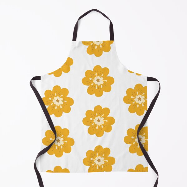 Item preview, Yellow floral design designed and sold by KBMeyer.