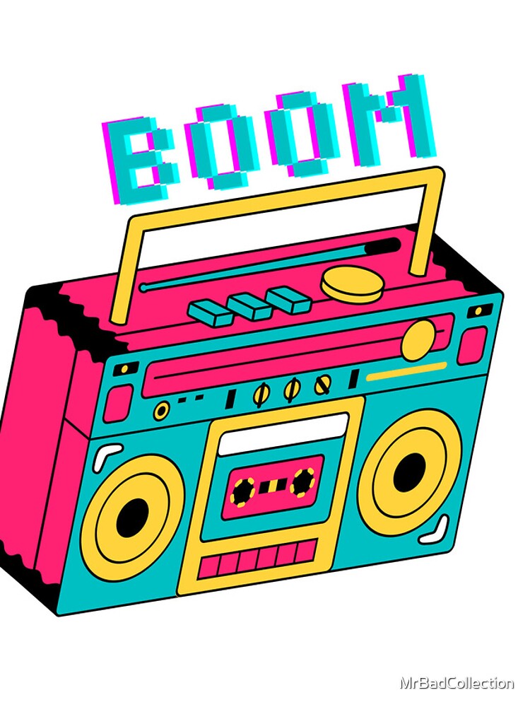 Thumbnail 4 of 4, iPhone Case, Boom Box  designed and sold by MrBadCollection.