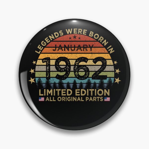 Item preview, Legends Were Born In January 1962 Limited Edition Patriotic designed and sold by cssdru.