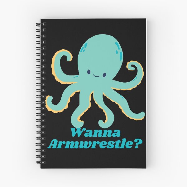Item preview, Wanna Armwrestle, Armwrestling Octopus designed and sold by Constant Readers.