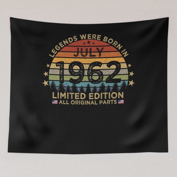 Item preview, Legends Were Born In July 1962 Limited Edition Patriotic designed and sold by cssdru.