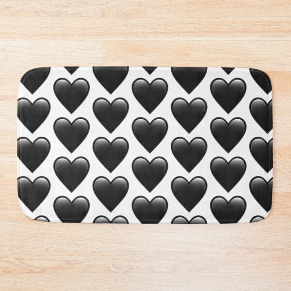 Item preview, Black Heart Emoji (Apple Edition) | Zantibc designed and sold by Zantibc.