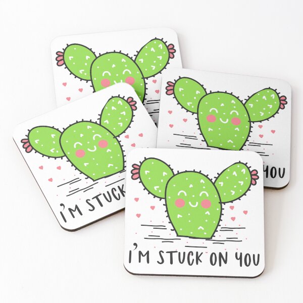 Item preview, I'm Stuck on You Cactus designed and sold by kapiks.