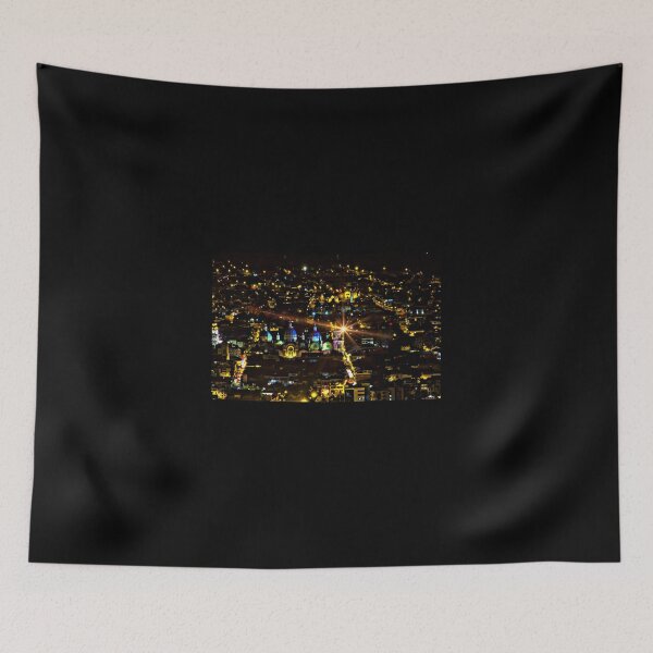 Item preview, Cuenca's Historic District At Night designed and sold by alabca.