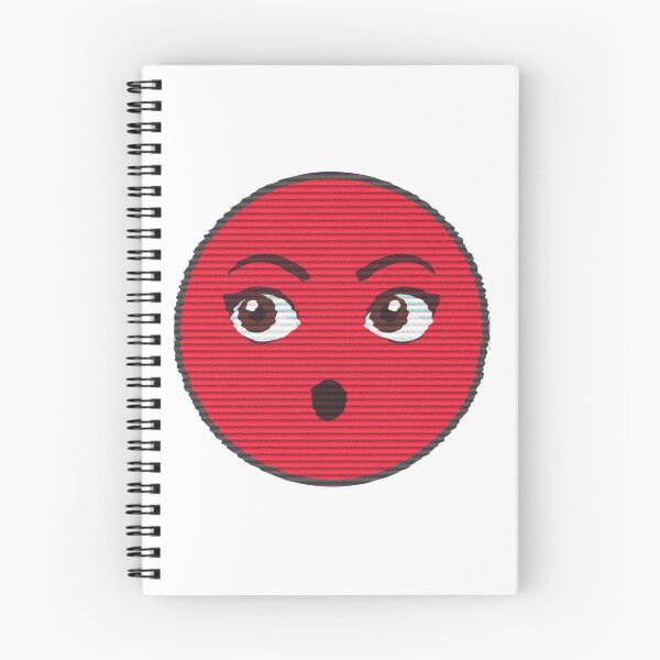 Artikelvorschau, Emoji Roter Emoji-niedlicher Emoticon entworfen und verkauft von AwesomeArt13.