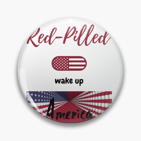 Item preview, RED-PILLED designed and sold by forgodandcountr.