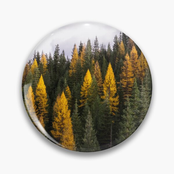 Item preview, Yellow Tamarack Mountainside designed and sold by Lostlogo.