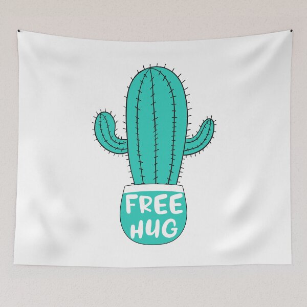 Item preview, Free Hug Cactus designed and sold by kapiks.