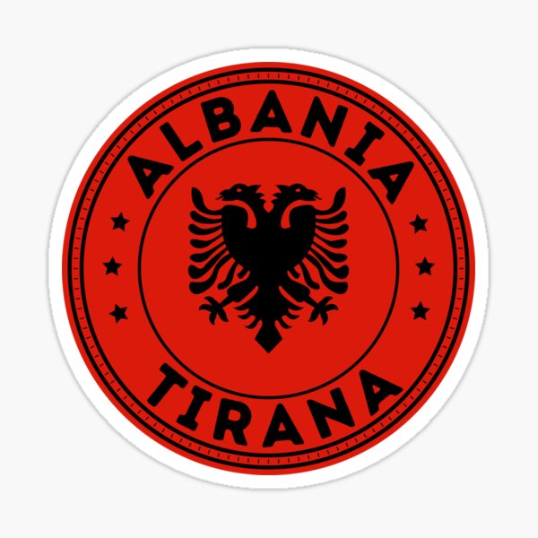 Albanian Flag Stickers for Sale