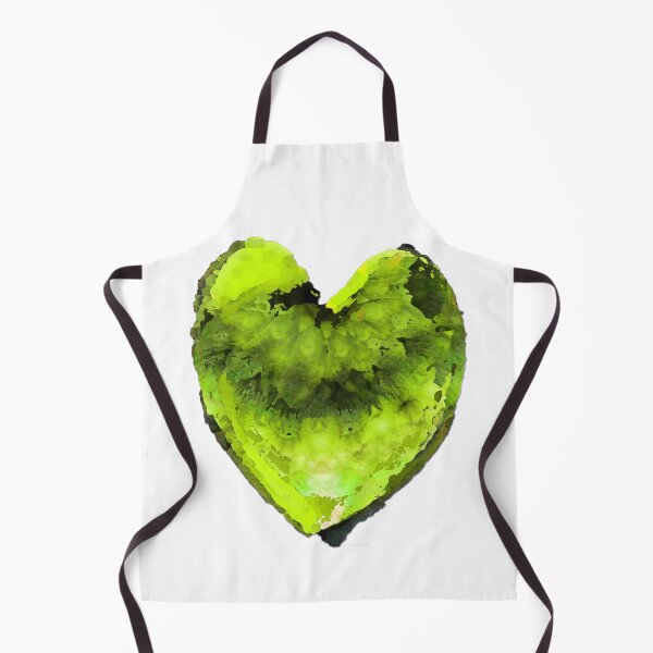 Item preview, Glam Romantic Hearts Art - Big GreenHeart by Sharon Cummings designed and sold by Sharon Cummings Art.