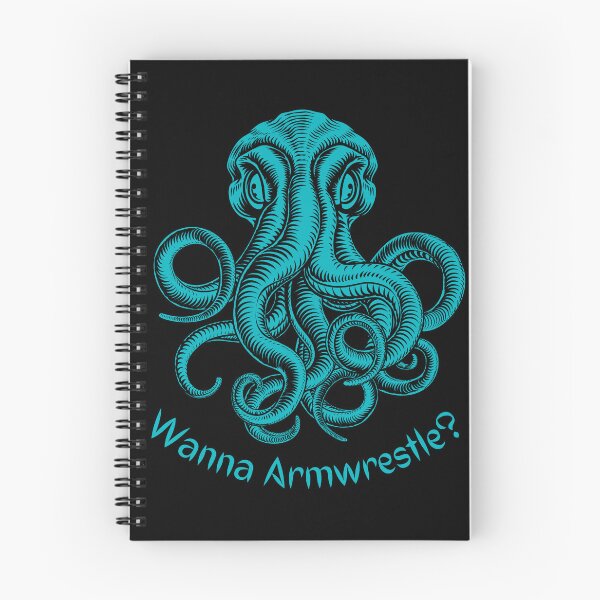 Item preview, Wanna Armwrestle, Armwrestling Kraken designed and sold by Constant Readers.