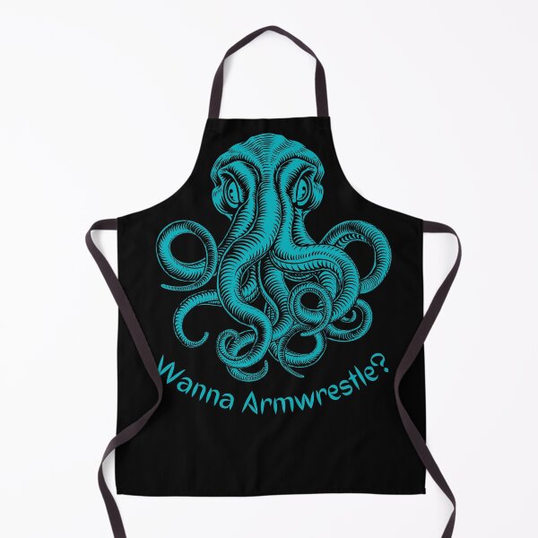 Item preview, Wanna Armwrestle, Armwrestling Kraken designed and sold by Constant Readers.