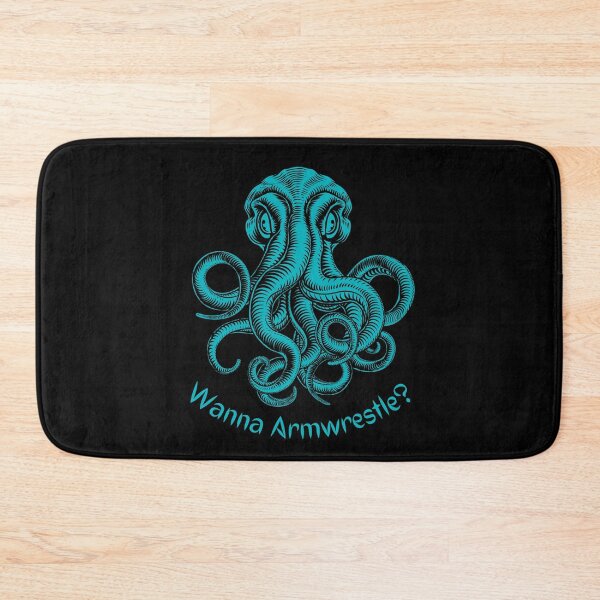 Item preview, Wanna Armwrestle, Armwrestling Kraken designed and sold by Constant Readers.