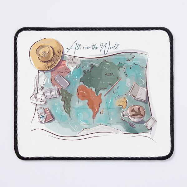 Item preview, All Over The World Regular Pioneer (For Her) designed and sold by Memory Corner Gift Shop.