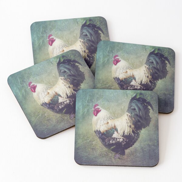 Aperçu de l'œuvre Coq Brahma sous bambou créée et vendue par WesternExposure.