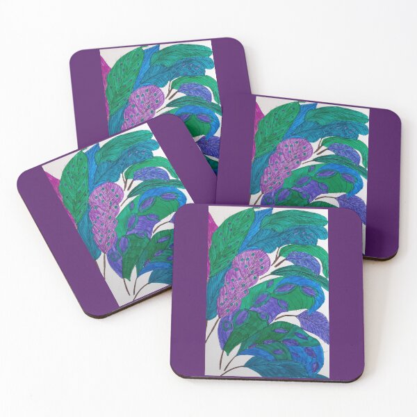 Item preview, Jewel coloured feathers designed and sold by beckiwragg.