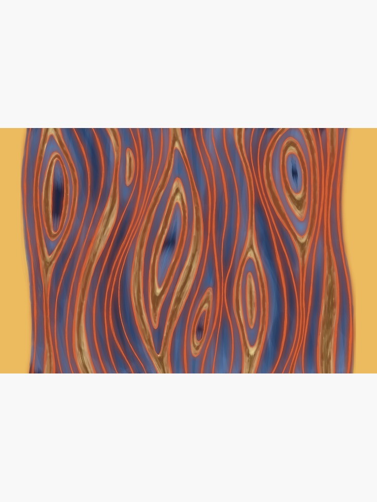 Thumbnail 2 of 2, Laptop Sleeve, Minimalist Illusion Orange and Blue Color designed and sold by BlazeraptorGirl.