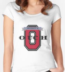 OUCH University - Shirts & Gear Women's Fitted Scoop T-Shirt