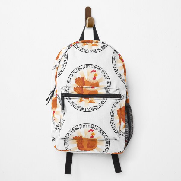 Item preview, I Look Like Listening But More Chickens designed and sold by BookOfE.