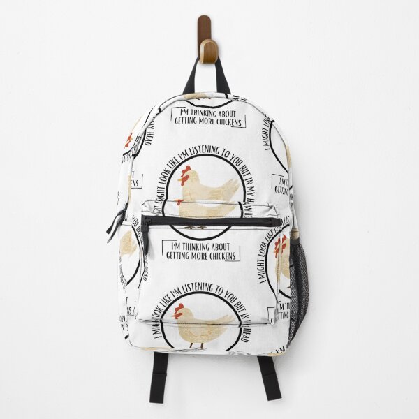 Item preview, I Look Like Listening But More Chickens designed and sold by BookOfE.