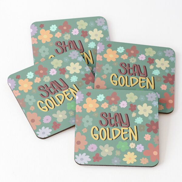 Item preview, Stay Golden (floral) designed and sold by beckiixd.
