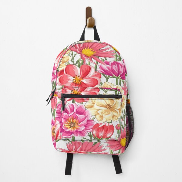 Item preview, Digital Watercolor Bright Vibrant Floral Pattern designed and sold by WearWolfDesigns.