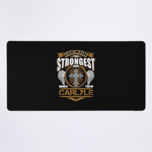 Item preview, Carlyle Name T Shirt - God Found Strongest And Named Them Carlyle Gift Item Tee designed and sold by stacyarmst.